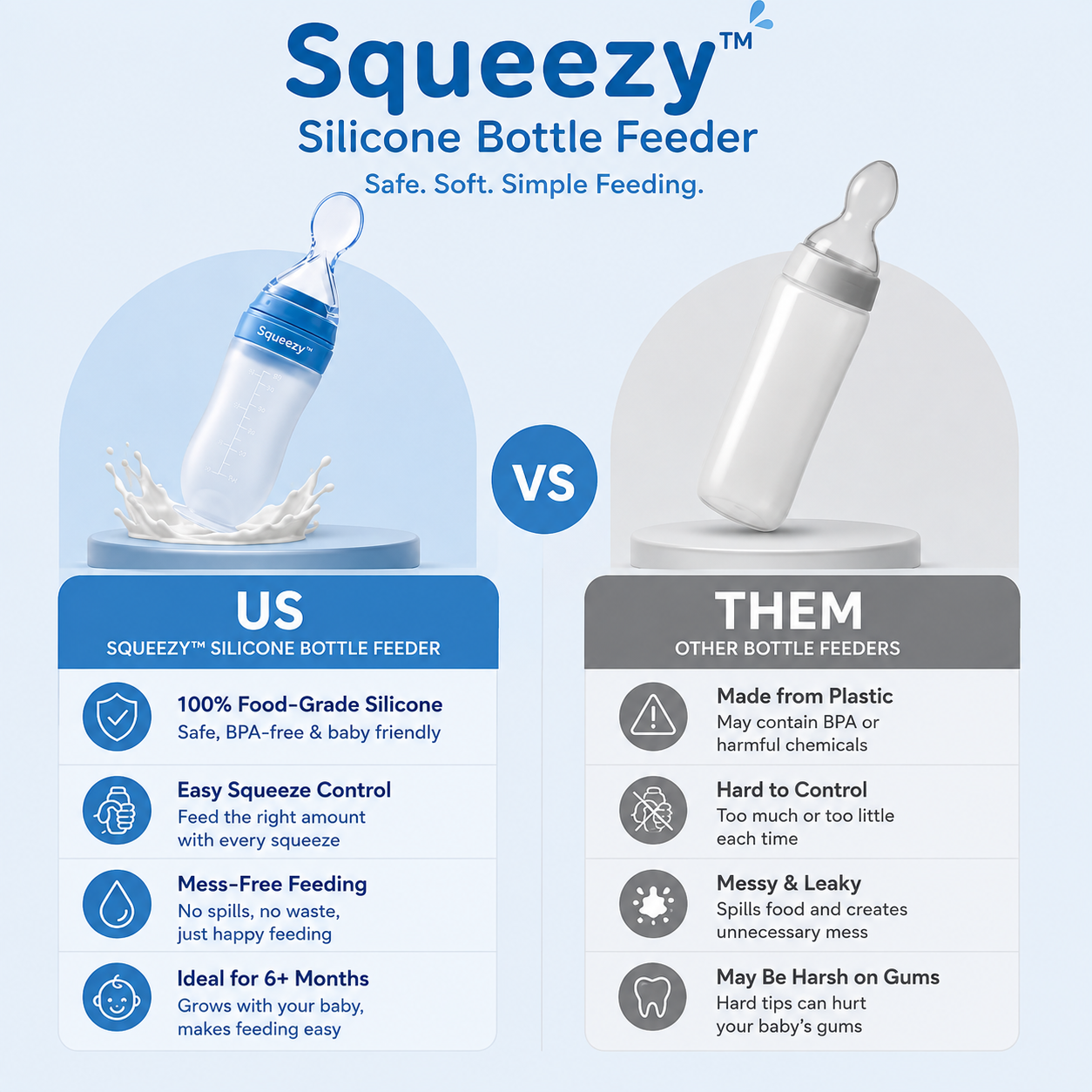 Squeezy™ Baby Feeder