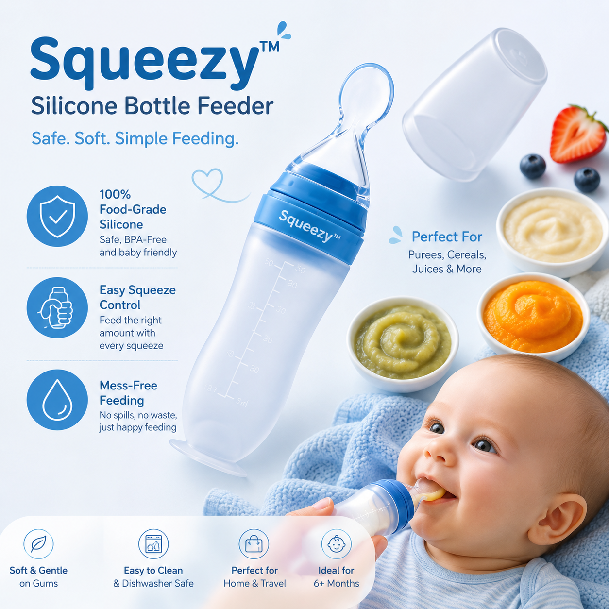 Squeezy™ Baby Feeder