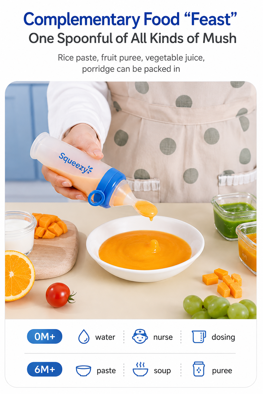 Squeezy™ Baby Feeder