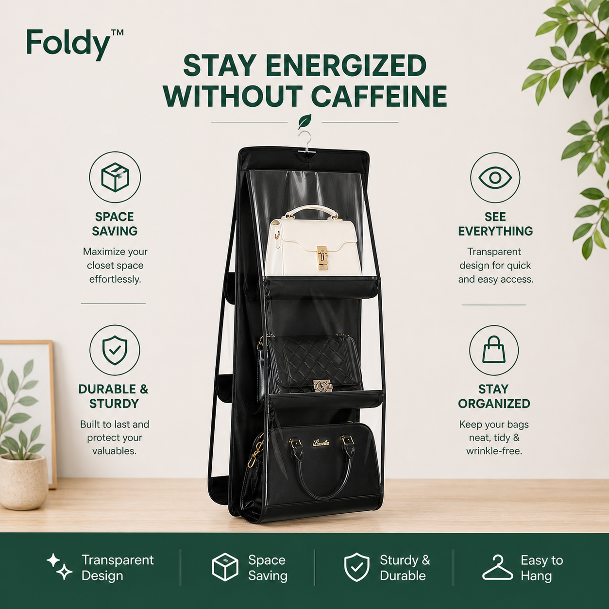 Foldy™|Handbag organizer